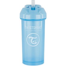 Twistshake Pipetli Alıştırma Bardağı 6+M Mavi 360 ml (2 Adet)