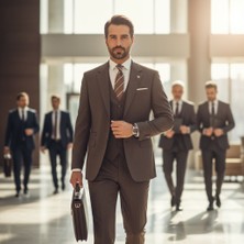 İlayda Emir Slim Fit, 3 Parça Takım Elbise, Erkek Klasik Yelekli, Premium Kumaş, Ofis ve Özel Gün Takımı