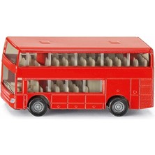 4 Adet Siku Double Decker Bus 1321