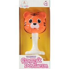 Fatih 4 Adet Babycim Vantuzlu Çıngırak Kaplan