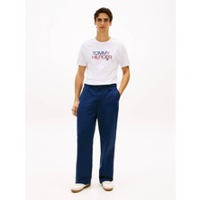 Tommy Hilfiger MW0MW42369 Brand Love Big Text Erkek Tişört