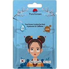 4 Adet Pure Korean Cooling Eye Mask (Hyaluron&caffeine)