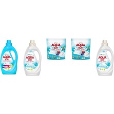 Aquabor Doğal Mineralli Sıvı Renkliler + Sıvı Beyaz  + Tablet + Tablet + Sıvı Beyaz  Set