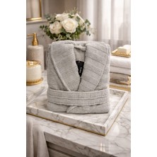 Özdilek Opulent Touch Bornoz Gri L Beden