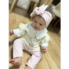 Yakası Dantelli 3'lü Takım