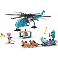 4 Adet Blx Glacier Keşif Helikopteri ve Kızak 29513