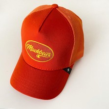 Mackbear Coffee Co. Mackbear Ayarlanabilir Unisex Şapka Turuncu