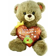 Urfakent PJH2323 Peluş Kalpli Ayı Love You 30 cm