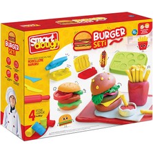 Smart Dough Hamburger Seti Hamur Kutusu - 200 gr (5 Adet)