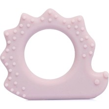 Pandish Kirpi Silikon Diş Kaşıyıcı Lila (2 Adet)