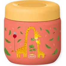 SipnJoy - Termos Yemek Kabı | 360 ml - Giggle Giraffe (4 Adet)