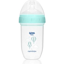 Wee Baby Nanninom Antikolik Geniş Ağızlı Biberon 250 ml (4 Adet)