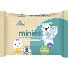 Minies Islak Tuvalet Kağıdı 60'lı 3 Adet