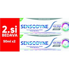 Sensodyne Çok Yönlü Koruma Diş Macunu 2X50 ml