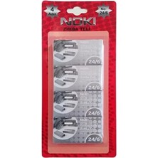 4 Adet   Noki Zımba Teli No:24/6 4'lü