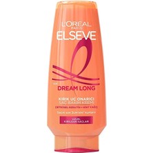 2 Adet Elseve Saç Kremi 250 ml Dream Long Kırık Uç Onarıcı