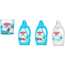 Aquabor Doğal Mineralli Tablet + Sıvı Renkliler + Sıvı Renkliler + Sıvı Beyaz  Set
