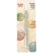 Baby Dcey Silikon Emzik Askısı-Yeşil (4 Adet)