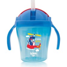 Wee Baby Pipetli Bardak Mavi (3 Adet)