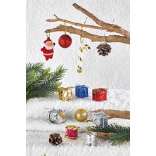 4 Adet Mistique Home Karışık Ağaç Süsü 12'li