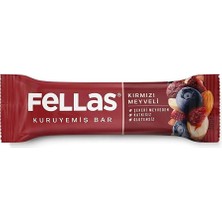 Fellas Kırmızı Meyveli Kuruyemiş Bar 30G (2 Adet)