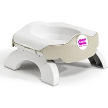 Okbaby Roady Gri Katlanabilir Oturak ve Klozet Adaptörü (4 Adet)