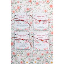 Fynbos 5 Adet Marteniçka Bileklik Seti | Bahar Temalı Kartlı | El Yapımı Şans Bilekliği | Hediyelik