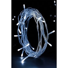 2 Adet Mistique Home Beyaz LED Işık 50'li 3 Metre