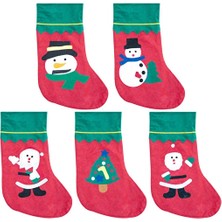 KİKA 2 Adet Kika Yılbaşı Çorap Dekor YB181