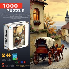 Soi Craft 1000 Parça Puzzle Eski Bir Şehir Masalı