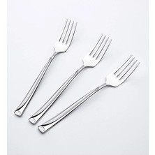 Steriball Nehir Fiesta Tatlı Çatalı 3'lü 2,5 mm 4 Adet