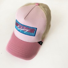 Mackbear Coffee Co. Mackbear Ayarlanabilir Unisex Şapka Pembe Pembe