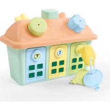 Urfakent 5297 Mutlu Bultak Ev Kilitli Kapı -Dolu Oyuncak