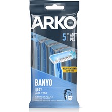 Arko Tıraş Bıçağı Banyo 5'li 2 Adet