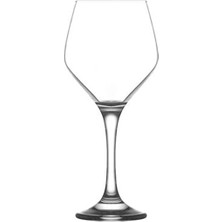 4 Adet Lav Ella Şarap Kadehi 3'lü 440CC