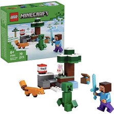 2 Adet LEGO Steve ve Taiga Macerası 21853