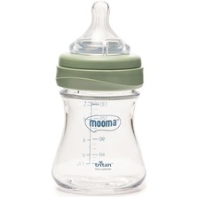 Mooma Neutra Tritan Biberon 150 ml 0-6 Ay Yavaş Akış Çağla Yeşili (3 Adet)