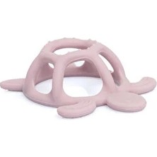 Pandish Tortoise Silikon Diş Kaşıyıcı Lila (4 Adet)