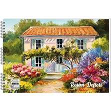 2 Adet Keskin 25*35 40 Yp.spr.basic Resim Defteri