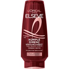 Elseve Saç Kremi 250 ml Komple Direnç Dökülme Karşıtı 4 Adet
