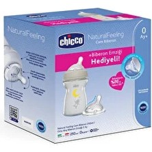 Chicco Natural Feeling Cam Biberon 250 ml Biberon Emziği Hediyeli