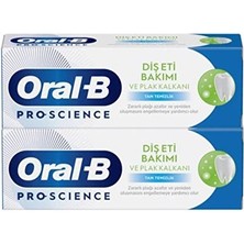 3 Adet Oral-B Diş Macunu Diş Eti Bakımı Ikili 50 ml