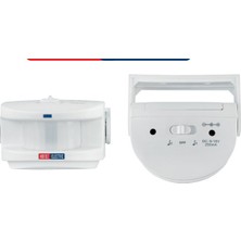 Horoz Play 4,5VDC Full Beyaz Kablosuz Sensörlü Kapı Zili