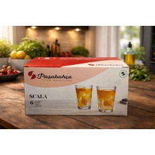 Paşabahçe Scala Su Bardağı 330CC 6'lı