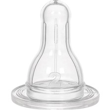 Wee Baby Silikon Biberon Emziği 6-18 Ay (5 Adet)
