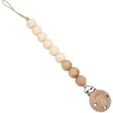 Kidful Boncuk Emzik Askısı - Almond (3 Adet)