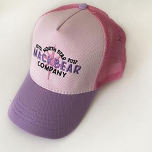 Mackbear Coffee Co. Mackbear Ayarlanabilir Unisex Şapka Pembe Lila
