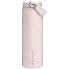 Stanley The Iceflow Flip Straw Pipetli Termos Bardak 0,70 Lt - Toz Pembe (3 Adet)