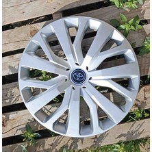 Yk Toyota Corolla / Yaris / Avensis Uyumlu 14 Inç Jant Kapağı 4'lü Takım Amblem Hediyeli