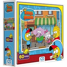 Kral Şakir Puzzle 60 Parça Ca 5095 3 Adet